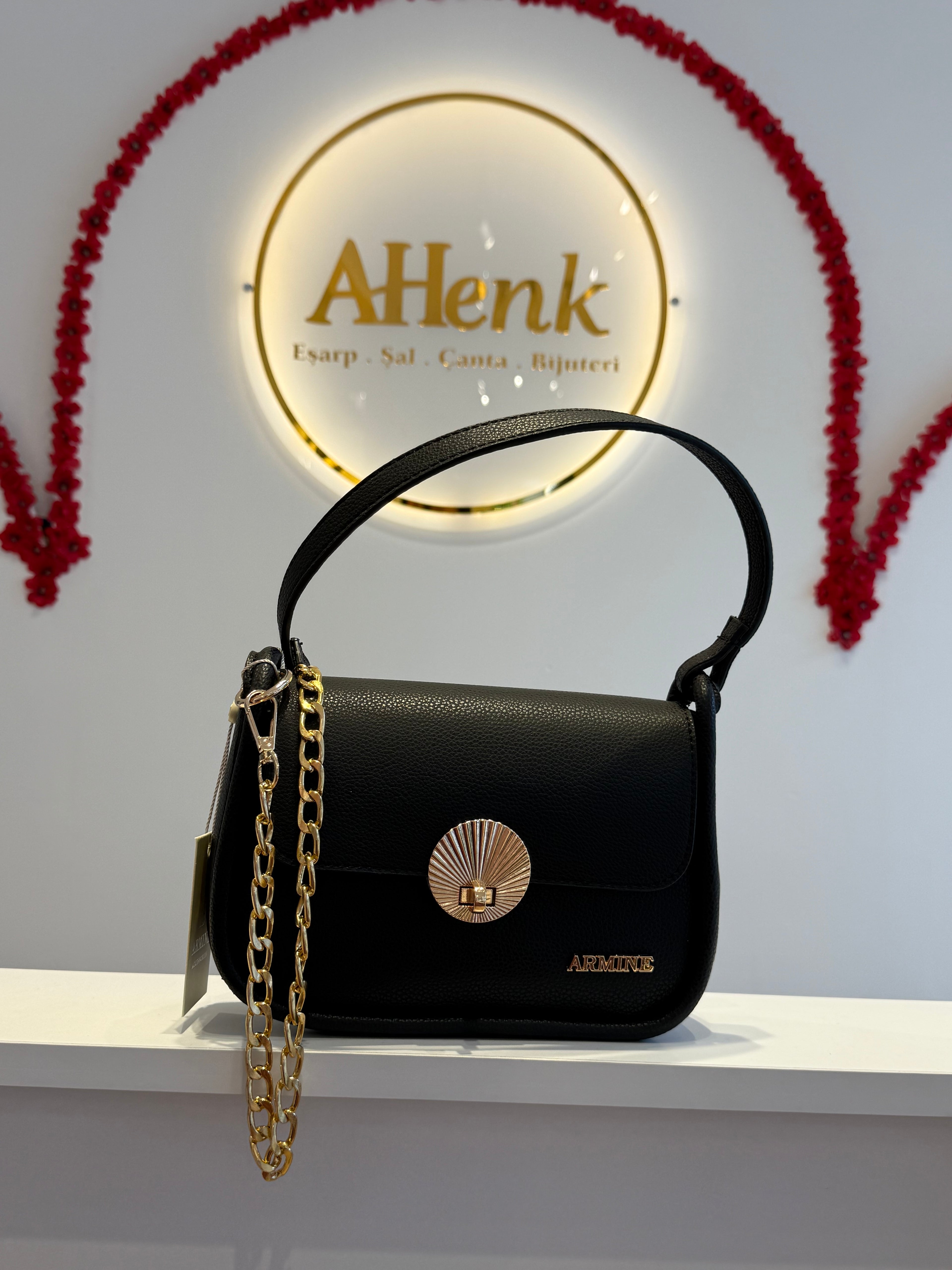 Armine 397 Siyah Pia Çanta