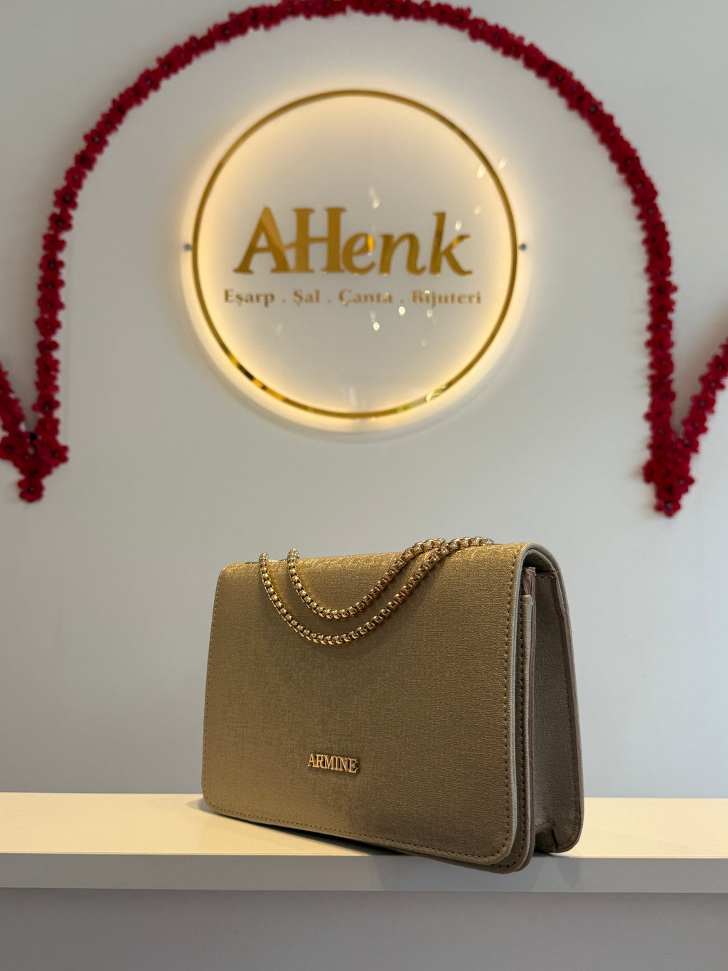 Armine 317 Gold Cilt Çanta