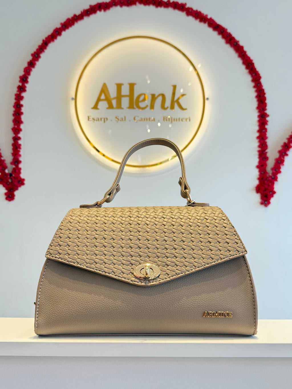 Armine 409 Vizon Örgü Çanta